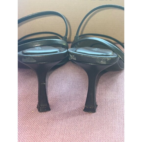 Steve Madden Locke High Heels in Black 8.5 with box Womens Sandals - Picture 10 of 16